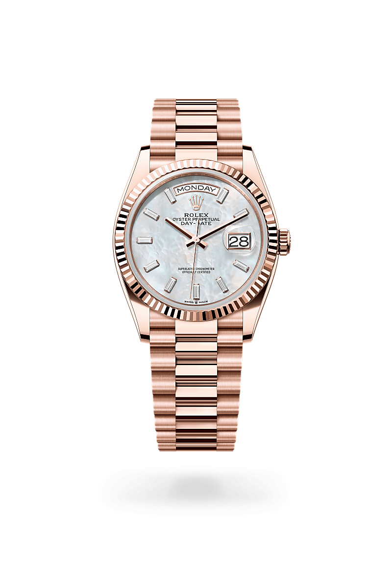 Rolex Day-Date in Oro Everose 18 ct,M52509-0002 - Fani
