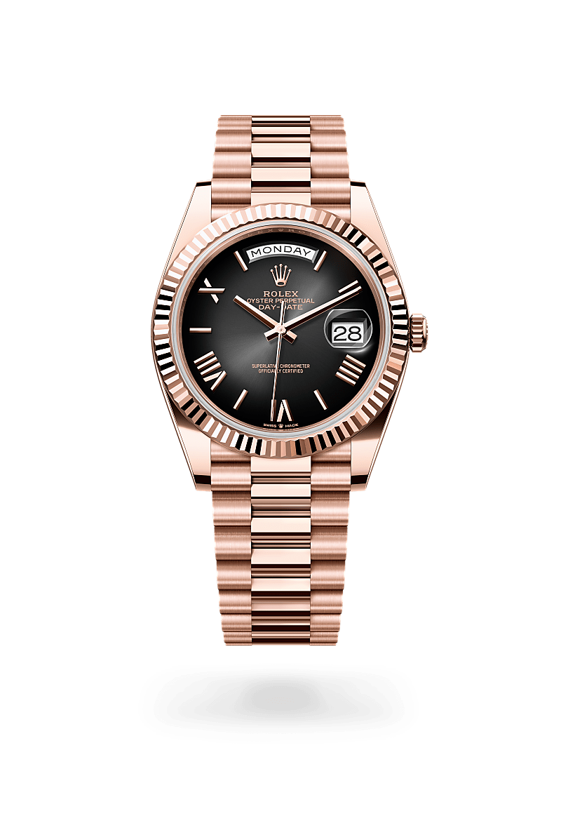 Rolex Day-Date in Oro Everose 18 ct,M52509-0002 - Fani