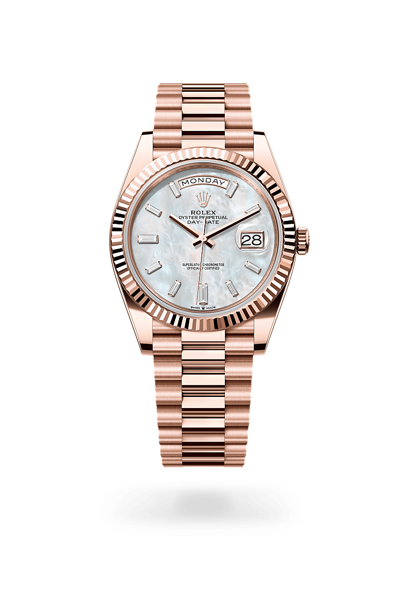 Rolex Day-Date in Oro Everose 18 ct,M52509-0002 - Fani