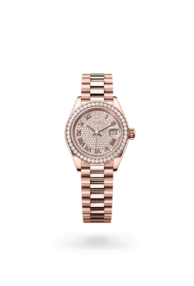 Rolex Lady-Datejust in Oro Everose 18 ct,M52509-0002 - Fani