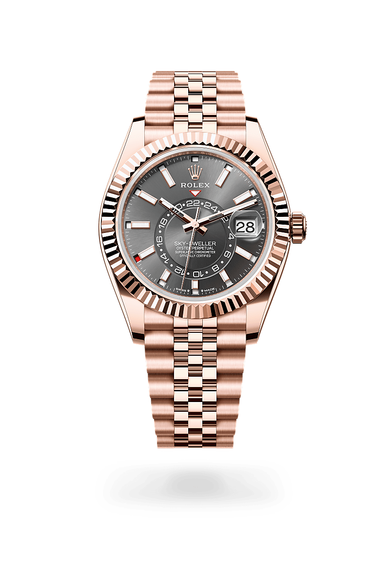 Rolex Sky-Dweller in Oro Everose 18 ct,M52509-0002 - Fani