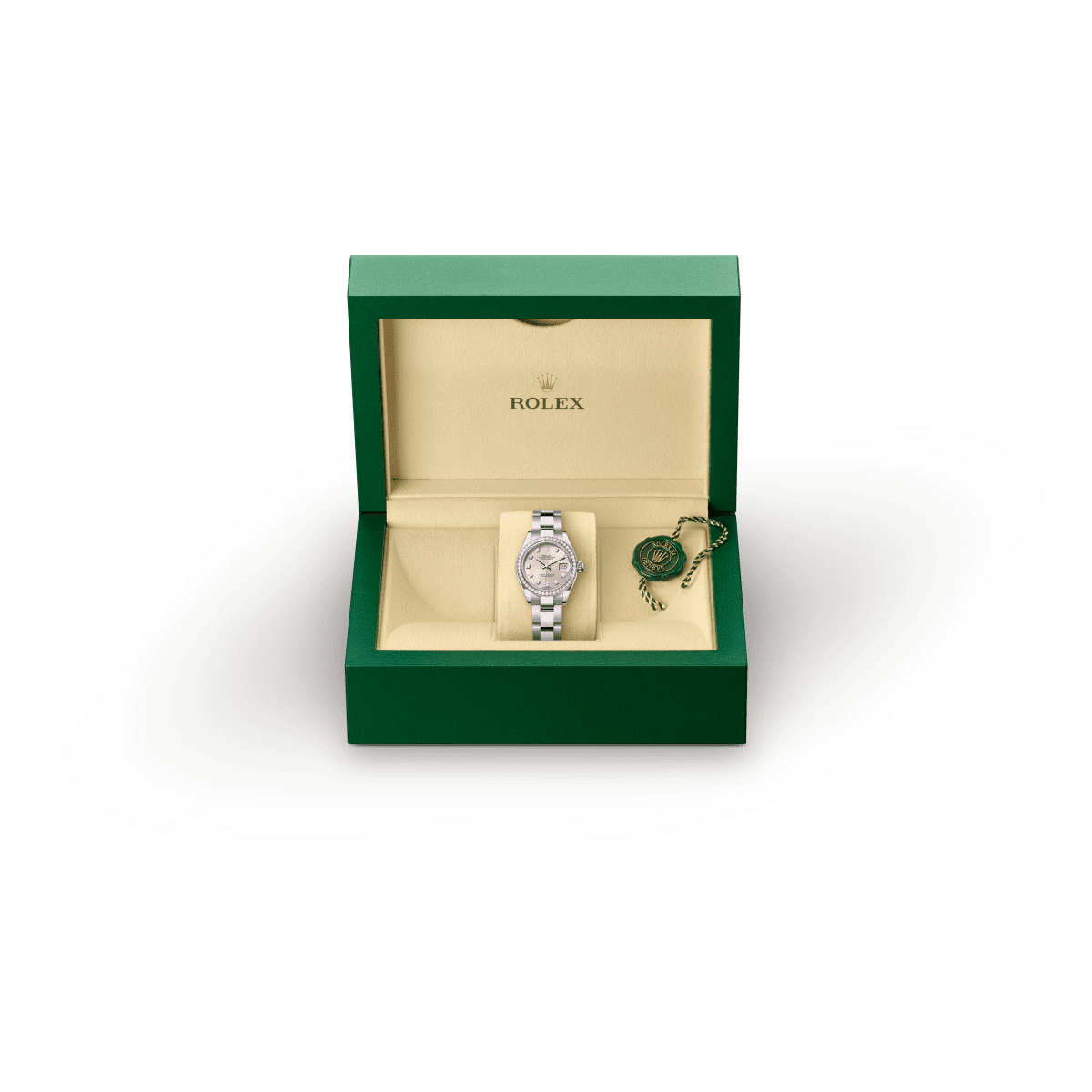 Rolex Lady-Datejust in Rolesor bianco (combinazione di acciaio Oystersteel e oro bianco),M52509-0002 - Fani